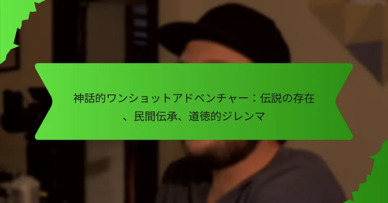 神話的ワンショットアドベンチャー：伝説の存在、民間伝承、道徳的ジレンマ