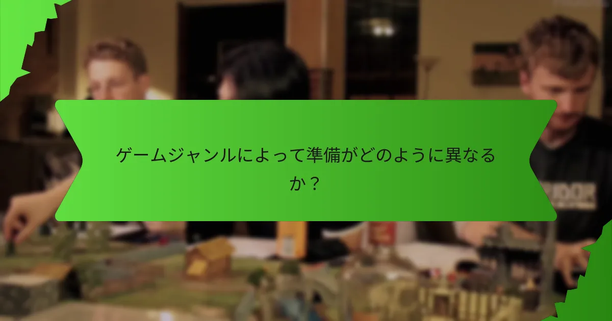 ゲームセッション準備における一般的な落とし穴は何ですか？